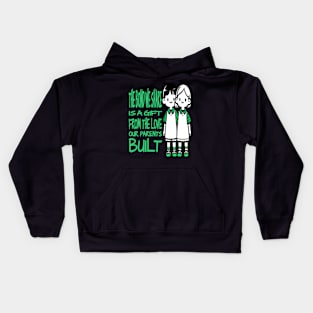 Stellar Bonds: Unbreakable Sibling Link Kids Hoodie